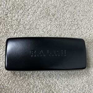 Ralph Lauren Glasses Case Hard Shell Black Leather Sunglasses Eyeglasses